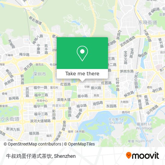 牛叔鸡蛋仔港式茶饮 map