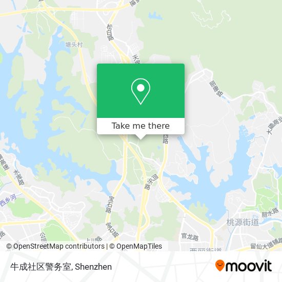 牛成社区警务室 map