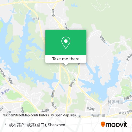 牛成村路/牛成路(路口) map