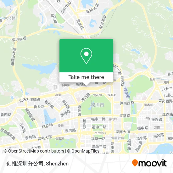 创维深圳分公司 map