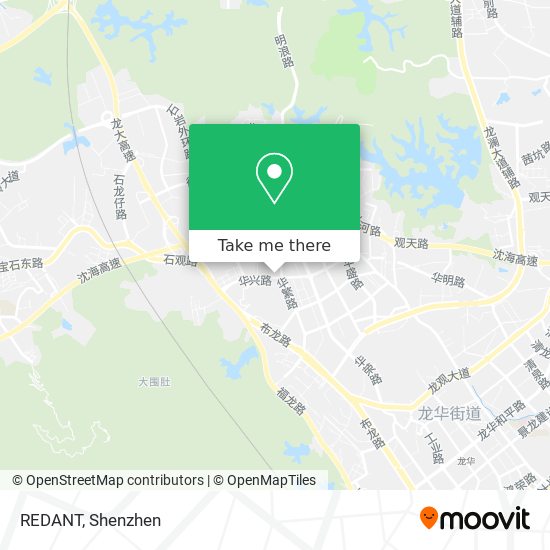 REDANT map