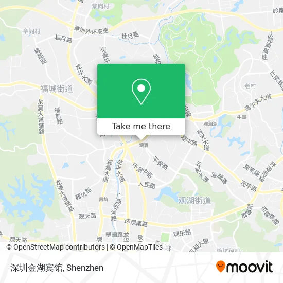 深圳金湖宾馆 map