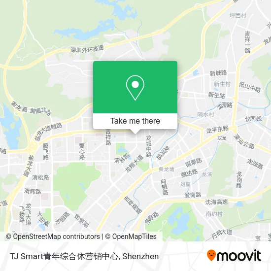 TJ Smart青年综合体营销中心 map