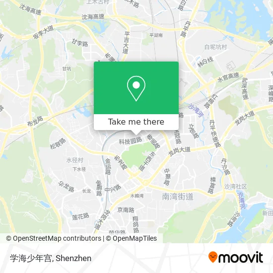 学海少年宫 map