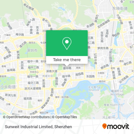 Sunweit Industrial Limited map