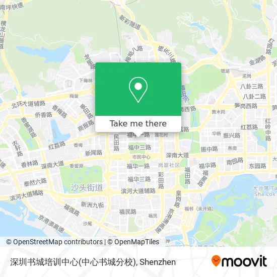 深圳书城培训中心(中心书城分校) map