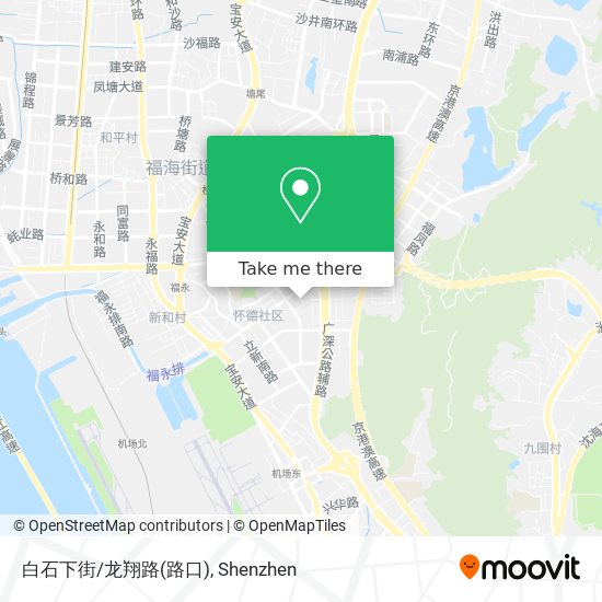 白石下街/龙翔路(路口) map