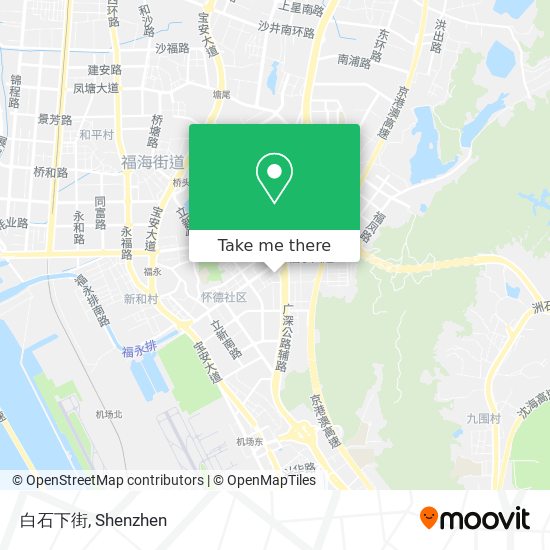 白石下街 map