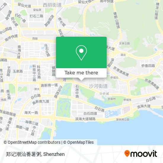 郑记潮汕番薯粥 map