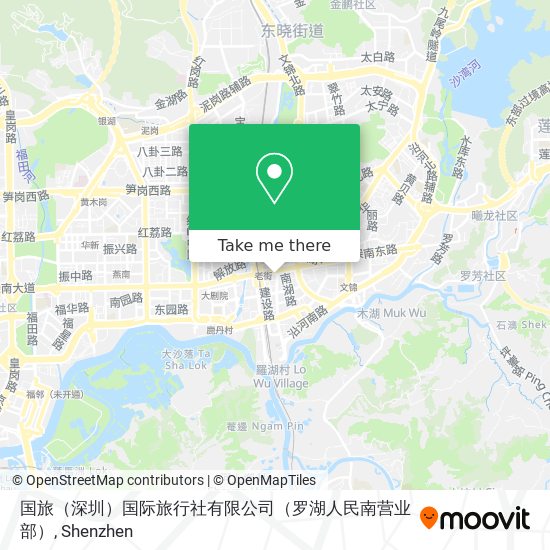 国旅（深圳）国际旅行社有限公司（罗湖人民南营业部） map