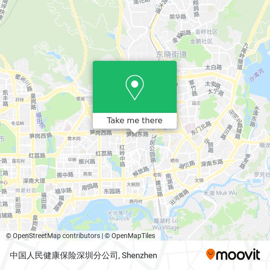 中国人民健康保险深圳分公司 map