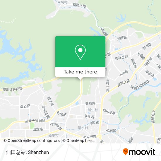 仙田总站 map