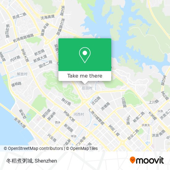 冬稻煮粥城 map
