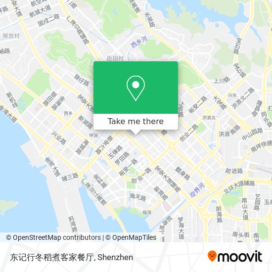 东记行冬稻煮客家餐厅 map