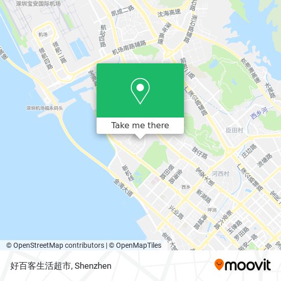 好百客生活超市 map