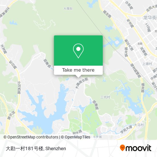 大勘一村181号楼 map