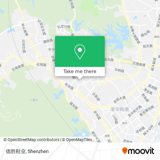 德胜鞋业 map