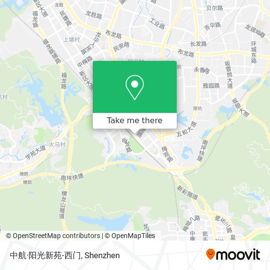 中航·阳光新苑-西门 map