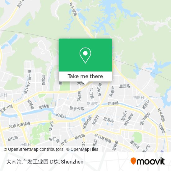 大南海广发工业园-D栋 map