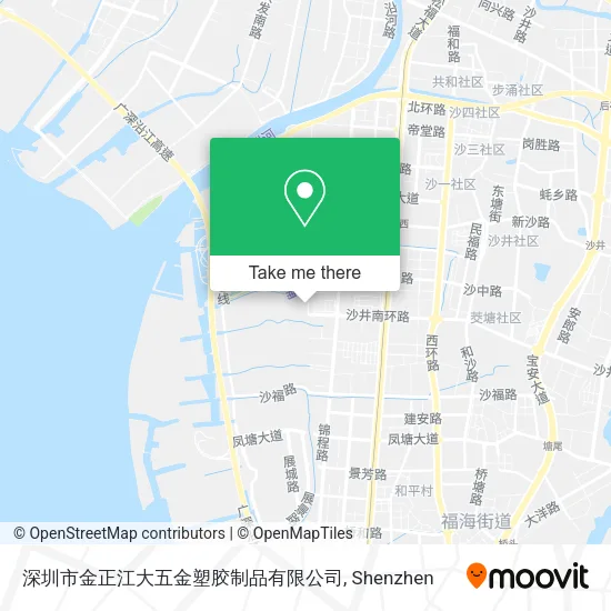 深圳市金正江大五金塑胶制品有限公司 map