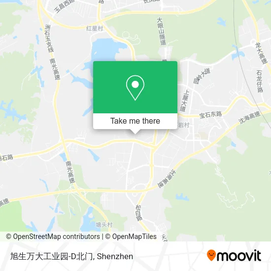 旭生万大工业园-D北门 map