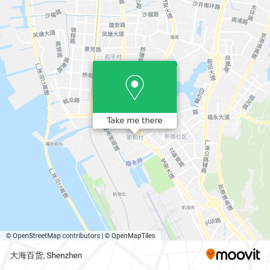大海百货 map