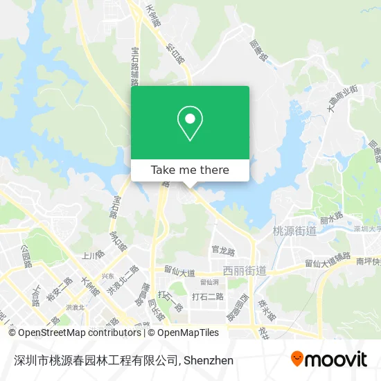 深圳市桃源春园林工程有限公司 map