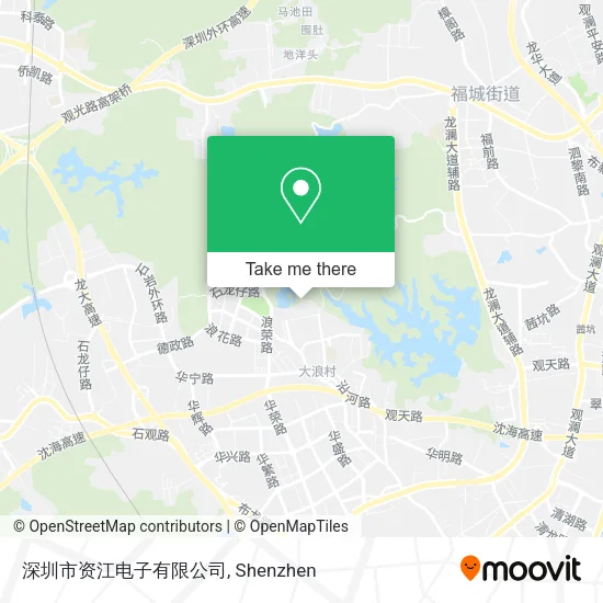 深圳市资江电子有限公司 map