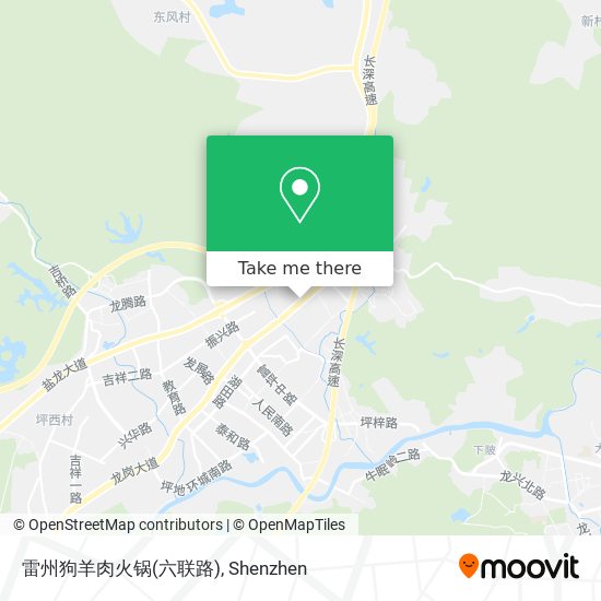雷州狗羊肉火锅(六联路) map
