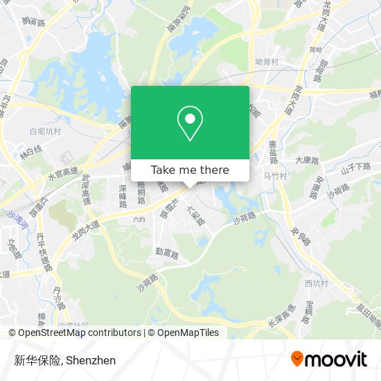 新华保险 map