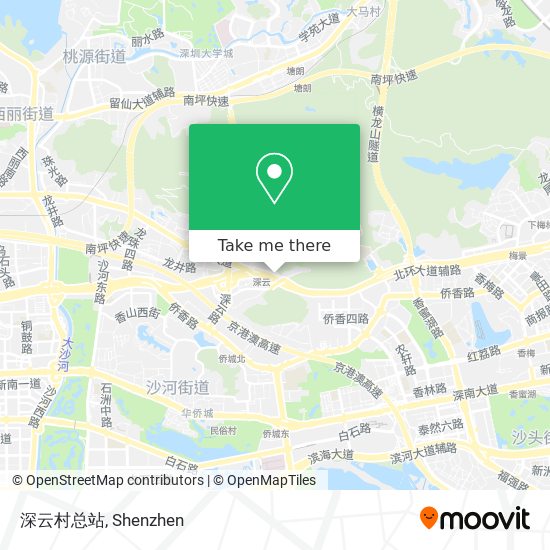 深云村总站 map