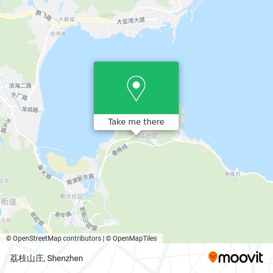 荔枝山庄 map