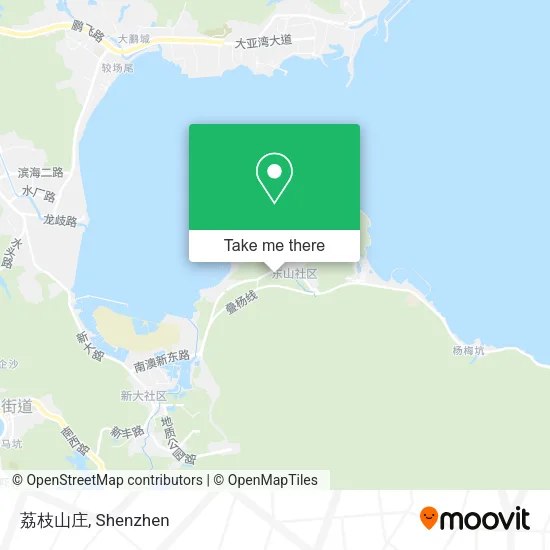 荔枝山庄 map