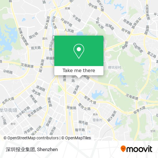 深圳报业集团 map