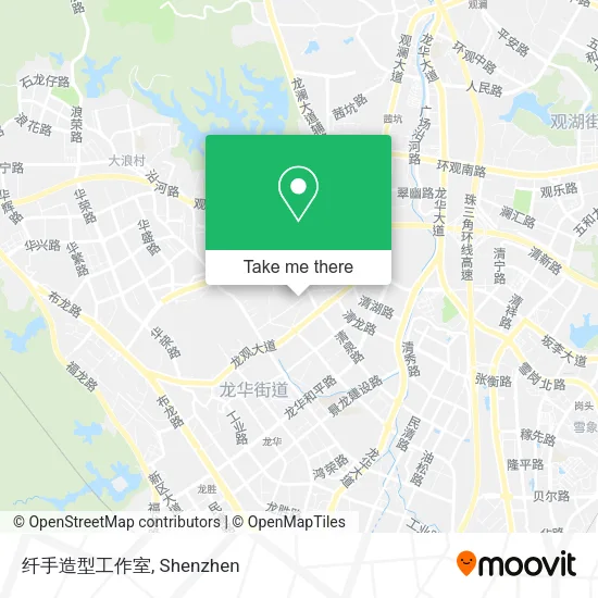 纤手造型工作室 map