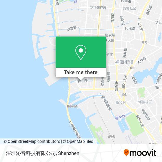 深圳沁音科技有限公司 map