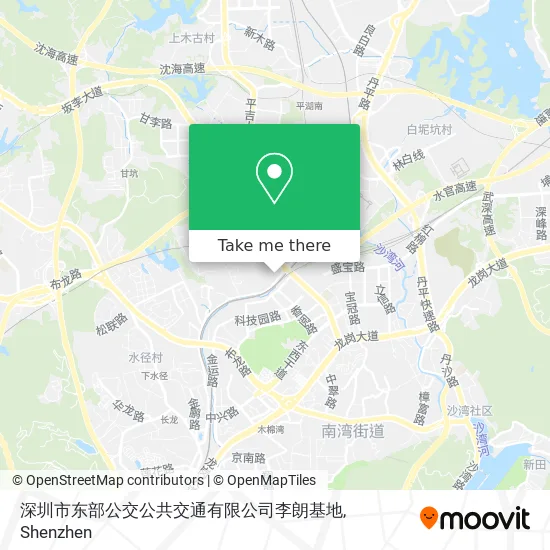 深圳市东部公交公共交通有限公司李朗基地 map