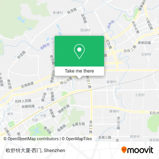 欧舒特大厦-西门 map