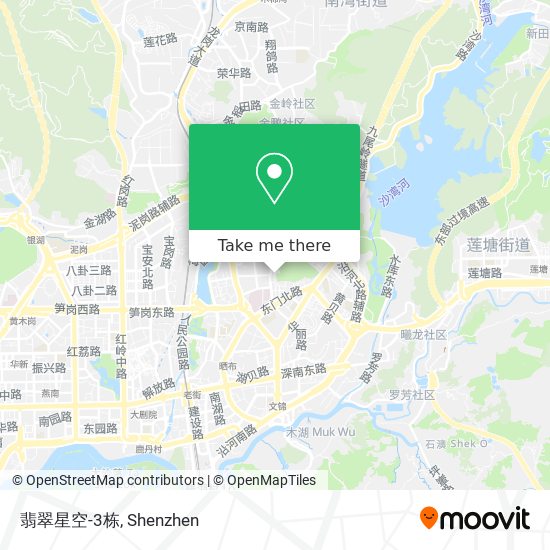 翡翠星空-3栋 map