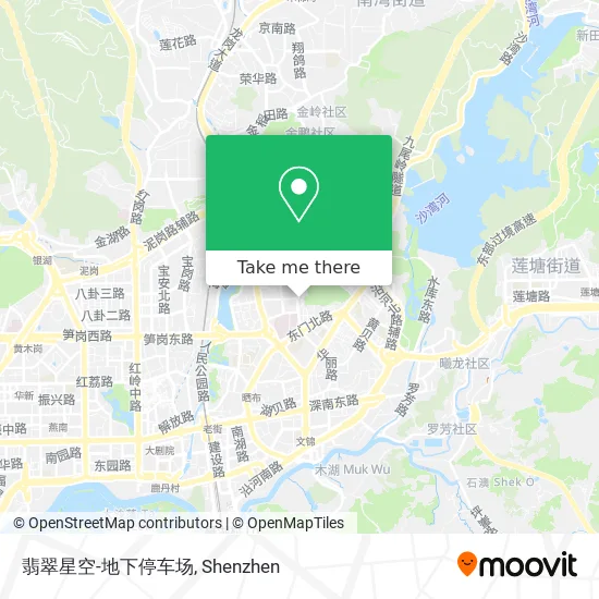 翡翠星空-地下停车场 map