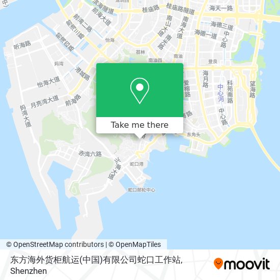 东方海外货柜航运(中国)有限公司蛇口工作站 map