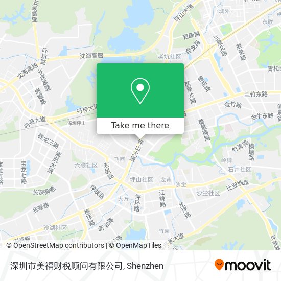 深圳市美福财税顾问有限公司 map