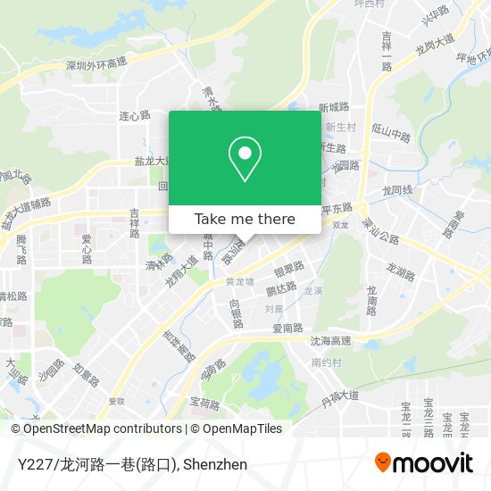 Y227/龙河路一巷(路口) map