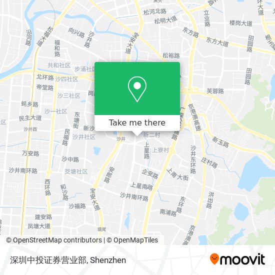 深圳中投证券营业部 map