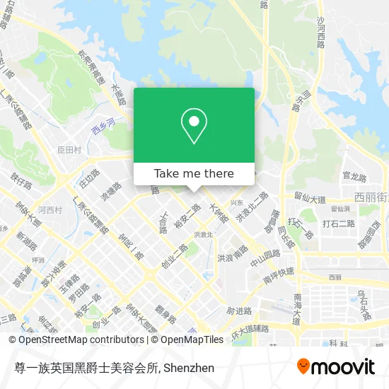 尊一族英国黑爵士美容会所 map