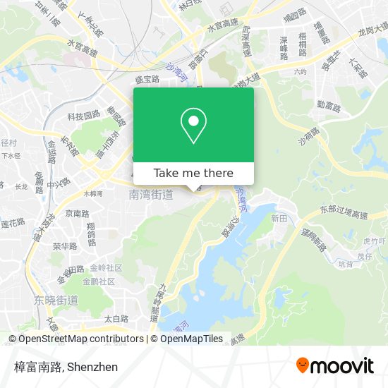 樟富南路 map