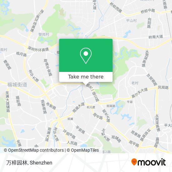 万樟园林 map