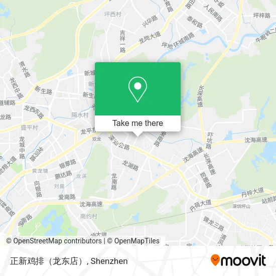 正新鸡排（龙东店） map