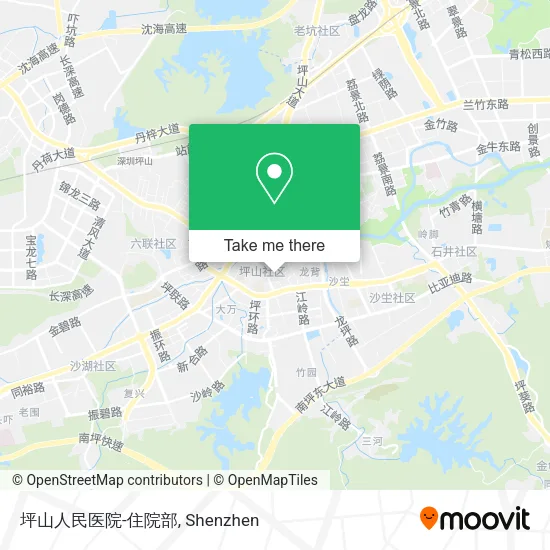 坪山人民医院-住院部 map