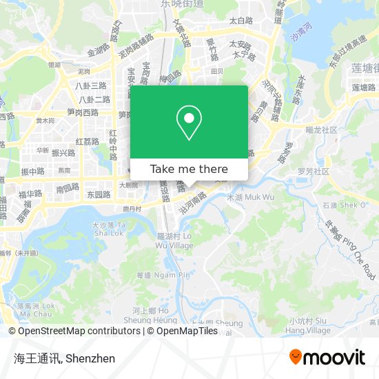 海王通讯 map